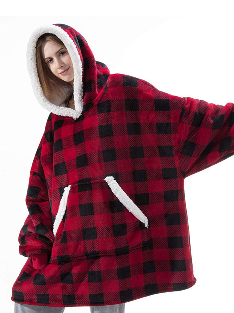 Snuggie - Winterkuscheldecken Hoodie