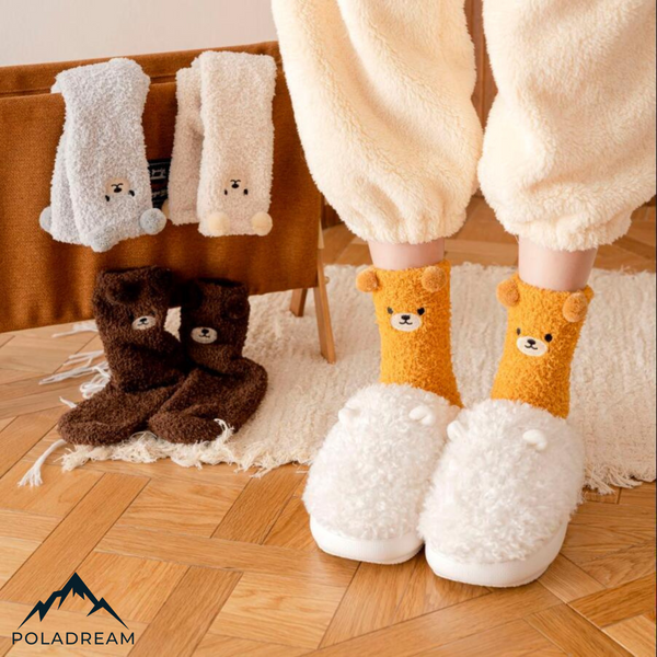 Kuschelbär-Socken