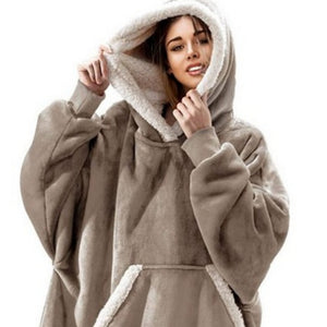 Snuggie - Winterkuscheldecken Hoodie